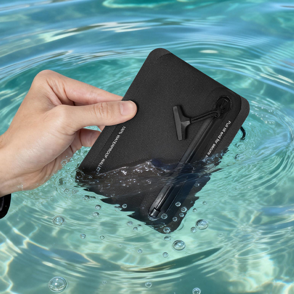 Leather Edc. Carry Pouch - Dompet Koin Ritsleting Tahan Air 100%