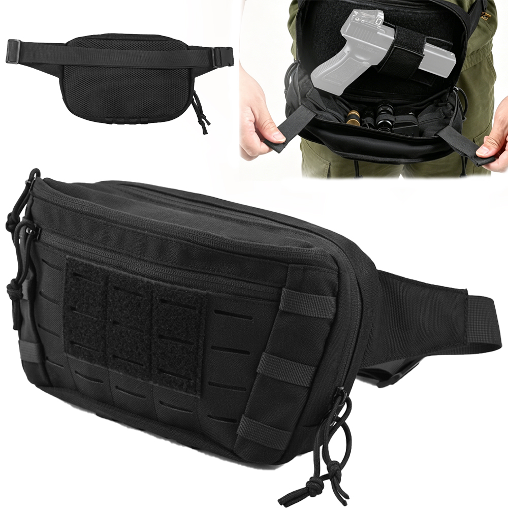 Edc Carry Bag For Pistol - Tas Pinggang Taktis untuk Pistol CCW,