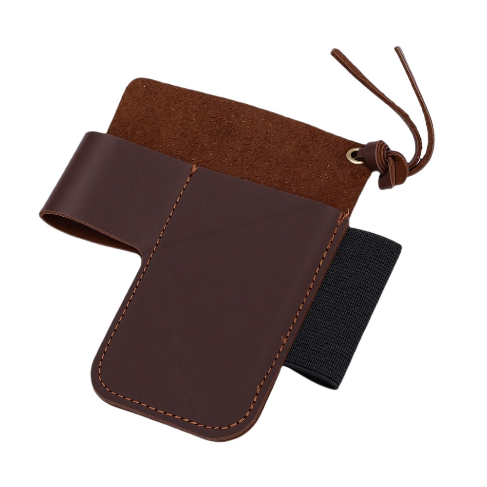 Leather Edc. Carry Pouch - Sarung Multitool Kulit Sapi Tahan Lama