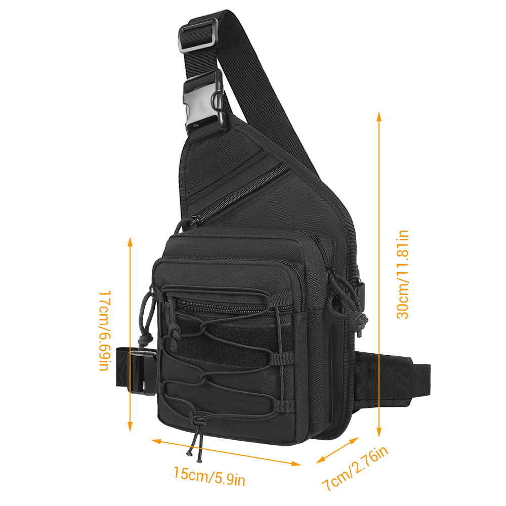 Edc Concealed Carry Backpack - Tas Selempang Taktis Tersembunyi, Tas Ransel