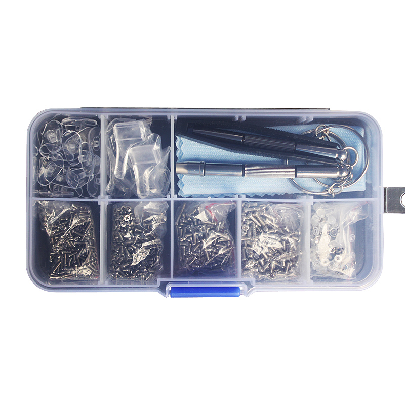 Micro Screwdriver Kit - Perlengkapan Perbaikan Kacamata, Kit Sekrup Kacamata