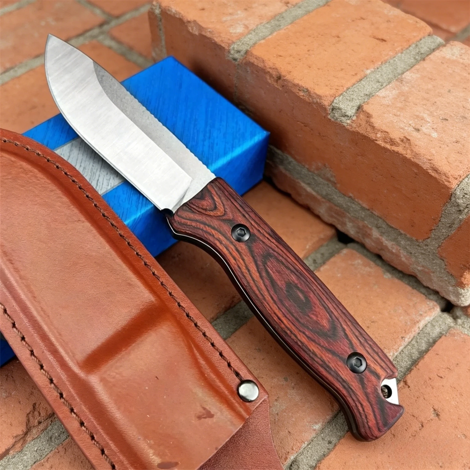 Edc Carry For Men - Pisau Lurus Fixed Blade Full Tang