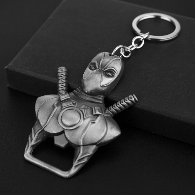 Bottle Opener Keyring - Gantungan Kunci Deadpool Trendi, Gantungan Kunci