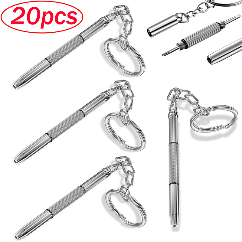 Micro Screwdriver Kit - Obeng kacamata tangan Mini 3-in-1, kit