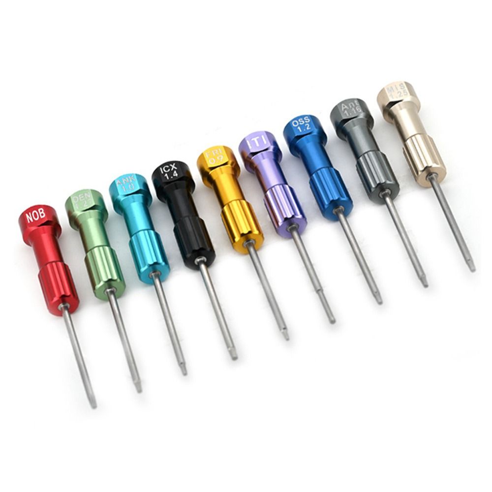 Micro Screwdriver Kit - Obeng Teknisi Praktis 6.2cm Berbagai Warna