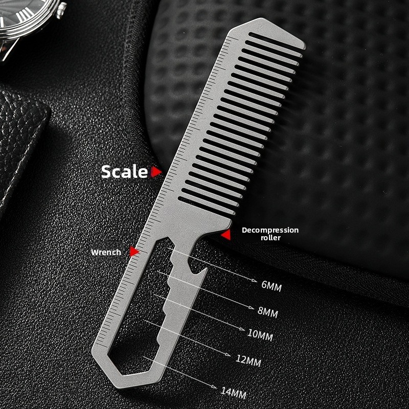 Sisir Multifungsi Paduan Titan - Comb Pocket Titanium ulasan dan harga