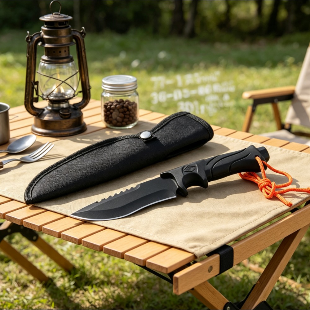 Pisau EDC Survival Camping Ser - Edc Fixed Blade Deep Carry ulasan dan harga