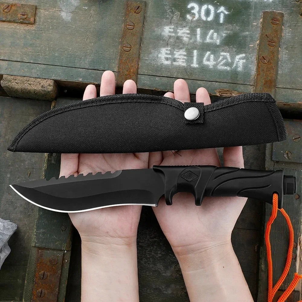 Pisau EDC Survival Camping Ser - Edc Fixed Blade Deep Carry ulasan dan harga