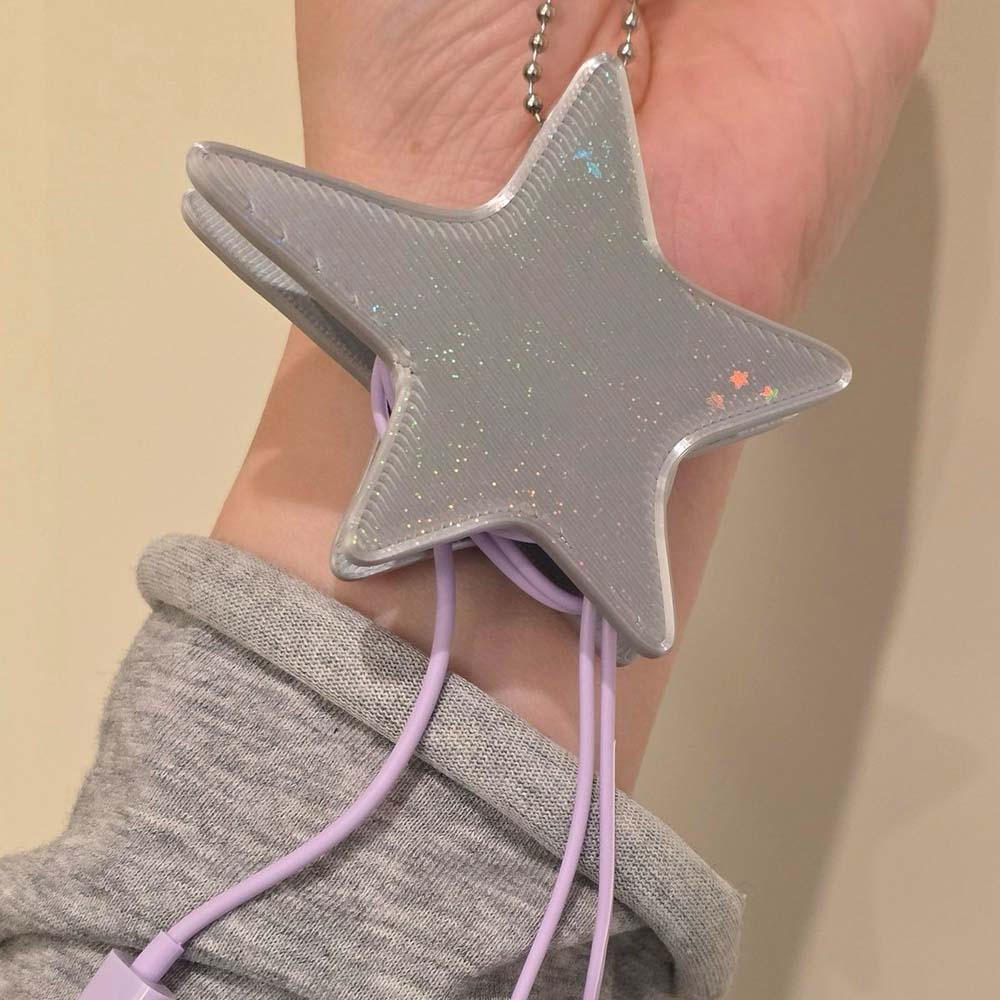 Penggulung Kabel 3D Star, Penj - Cable Winder Keychain ulasan dan harga