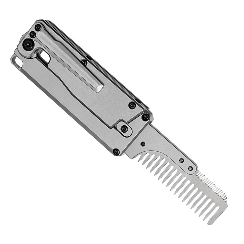 Sisir lipat paduan Titanium, S - Comb Pocket Titanium ulasan dan harga