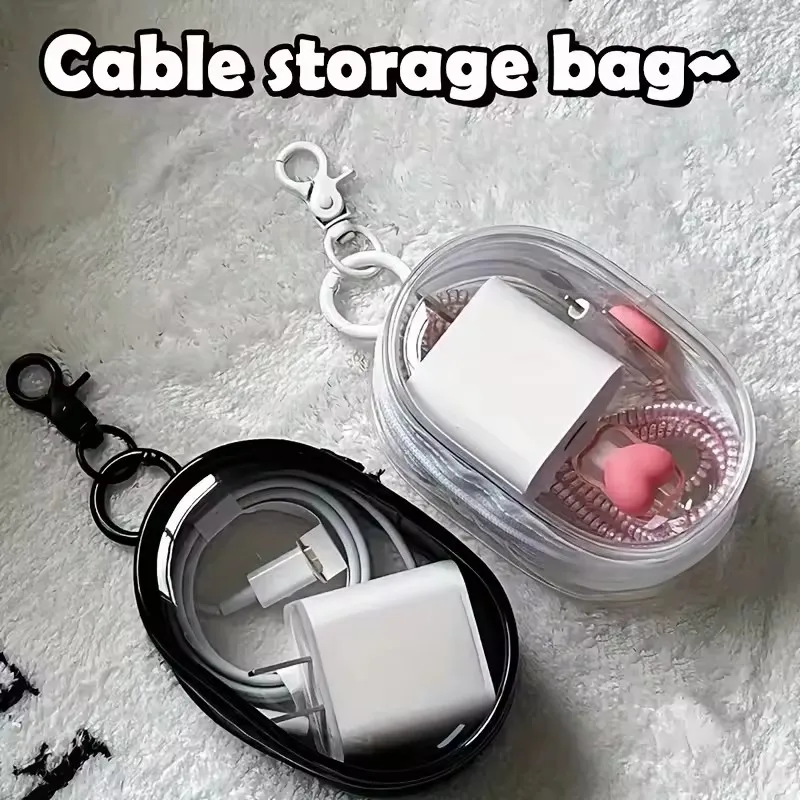 Tas Penyimpanan Mini Portabel  - Cable Winder Keychain ulasan dan harga