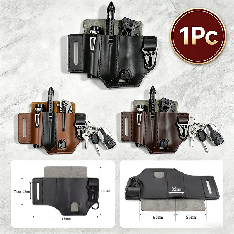 Gantungan Pinggang Kulit Sapi  - Leather Edc. Carry Pouch ulasan dan harga