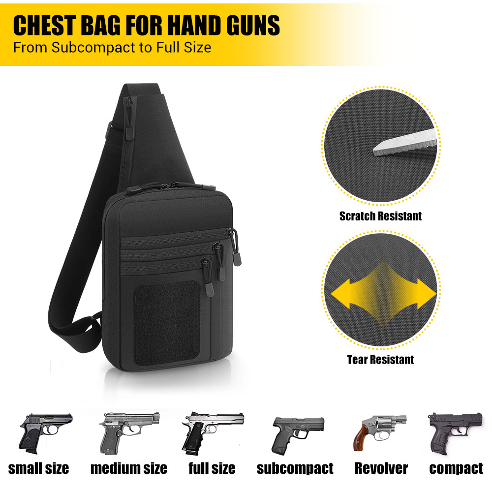 Tas Pistol Taktis Tas Penyimpa - Edc Carry Bag For Pistol ulasan dan harga