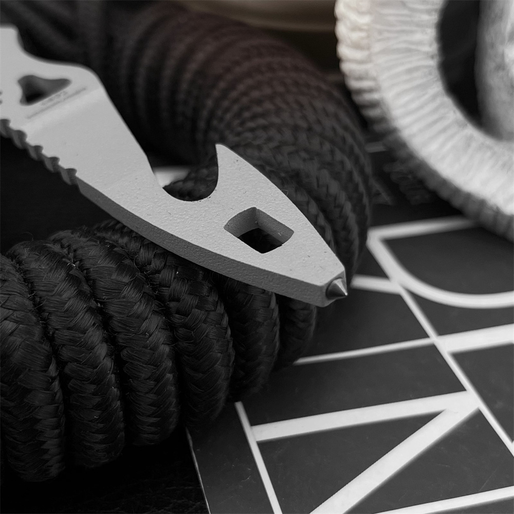 Pisau Survival Bilah Tetap, Bi - Edc Fixed Blade Deep Carry ulasan dan harga