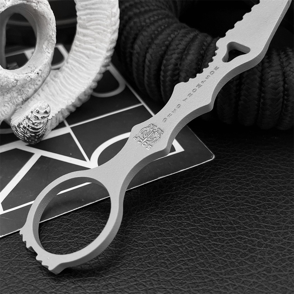 Pisau Survival Bilah Tetap, Bi - Edc Fixed Blade Deep Carry ulasan dan harga