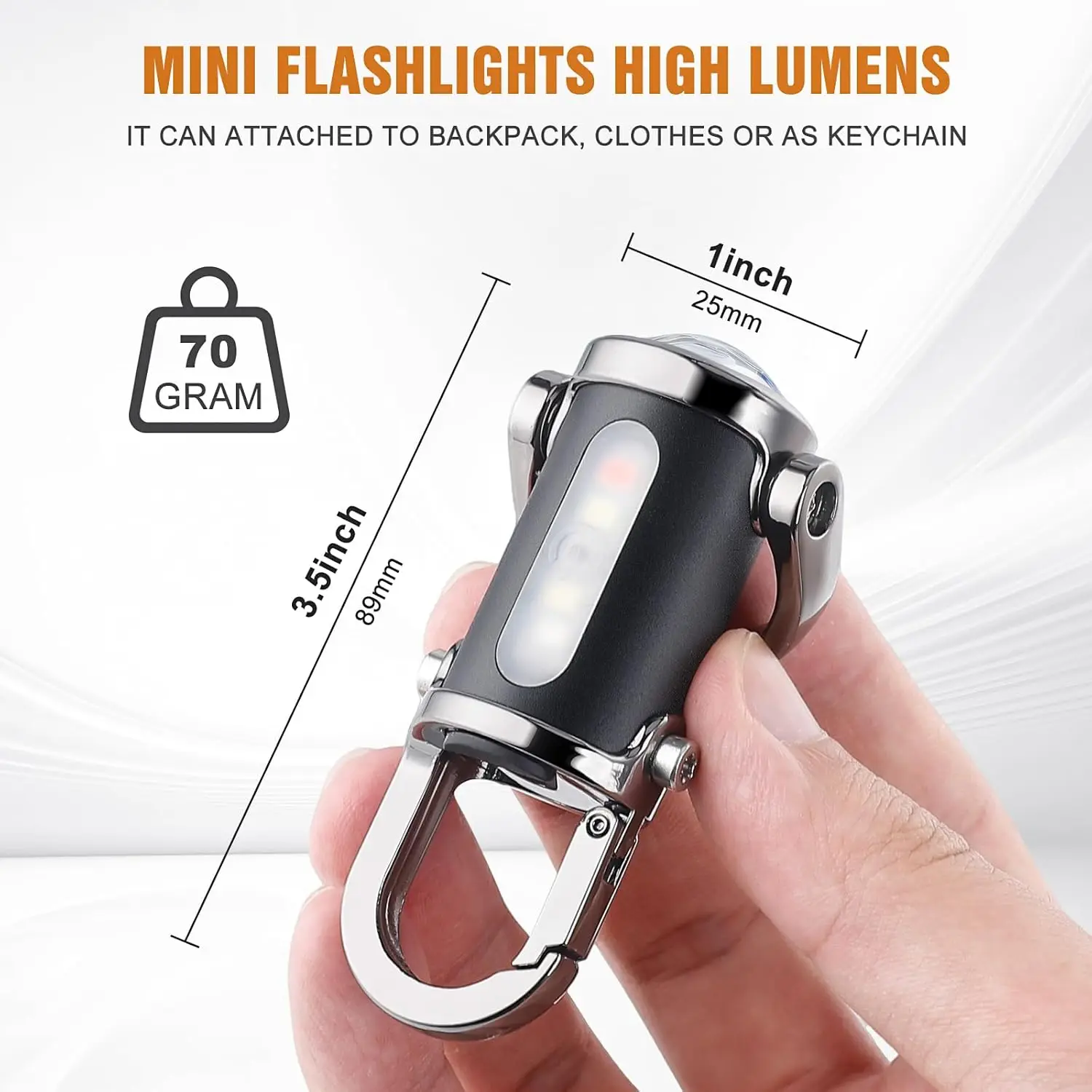Senter Gantungan Kunci Mini La - Keychain Flashlight ulasan dan harga