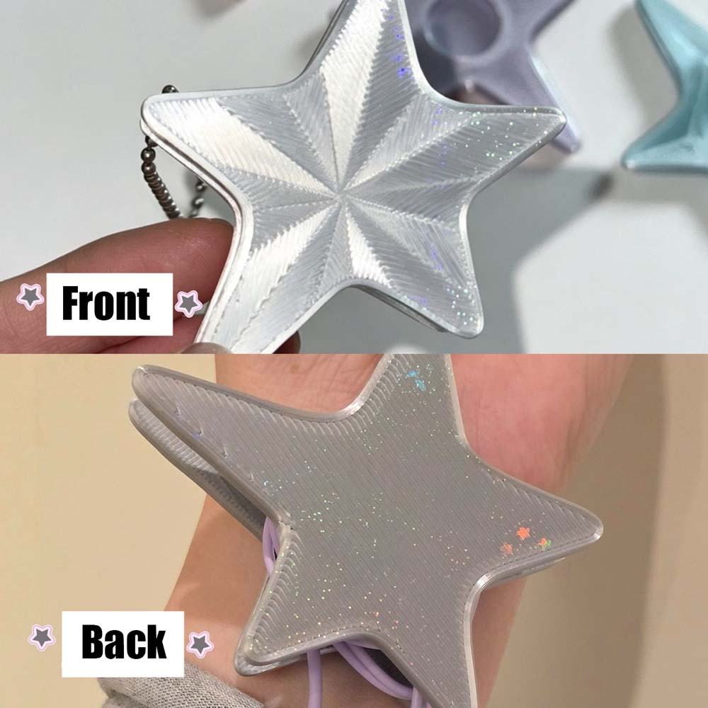 Penjepit Kabel Bintang 3D Gaya - Cable Winder Keychain ulasan dan harga