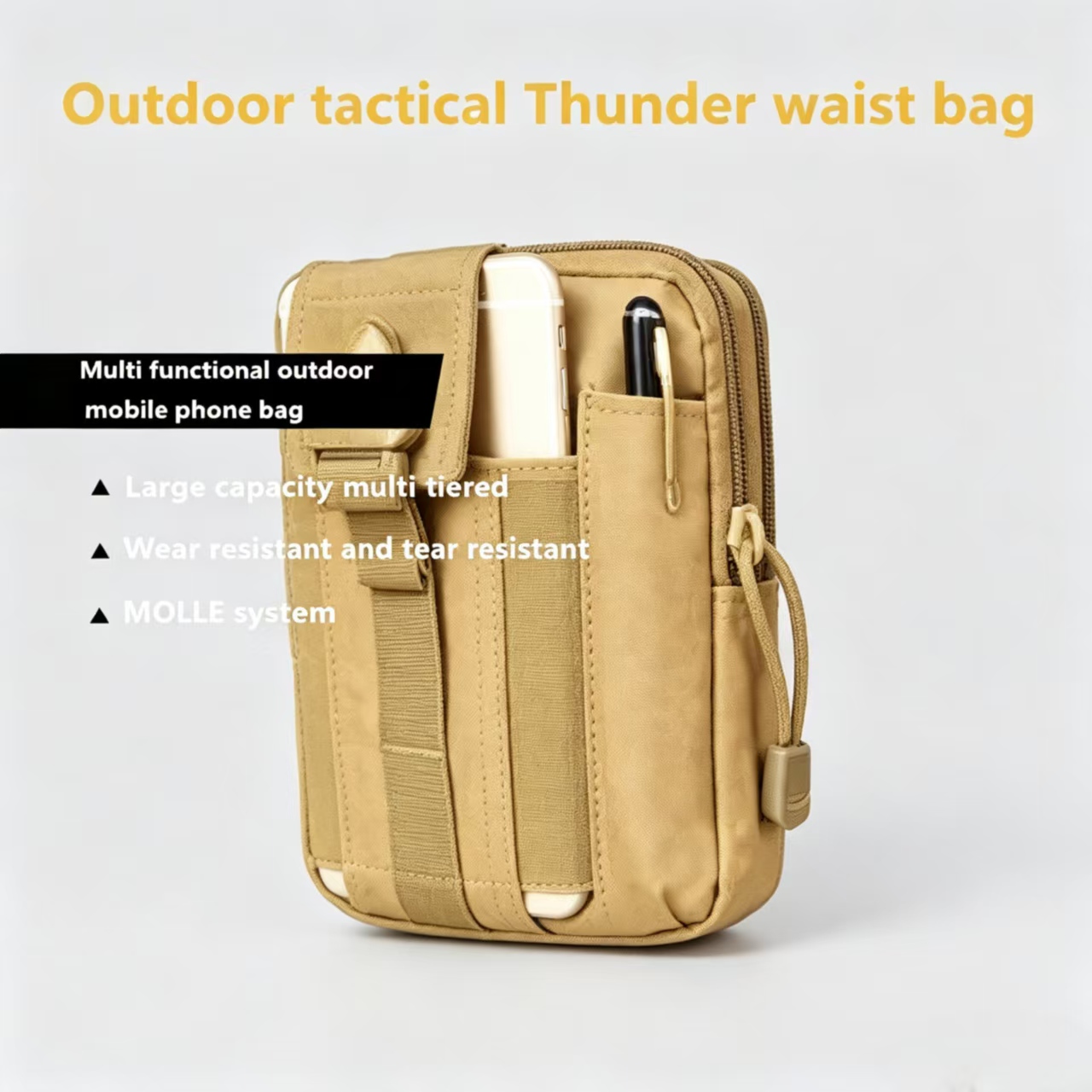 Kantong Pinggang Taktis MOLLE  - Edc Concealed Carry Belt ulasan dan harga