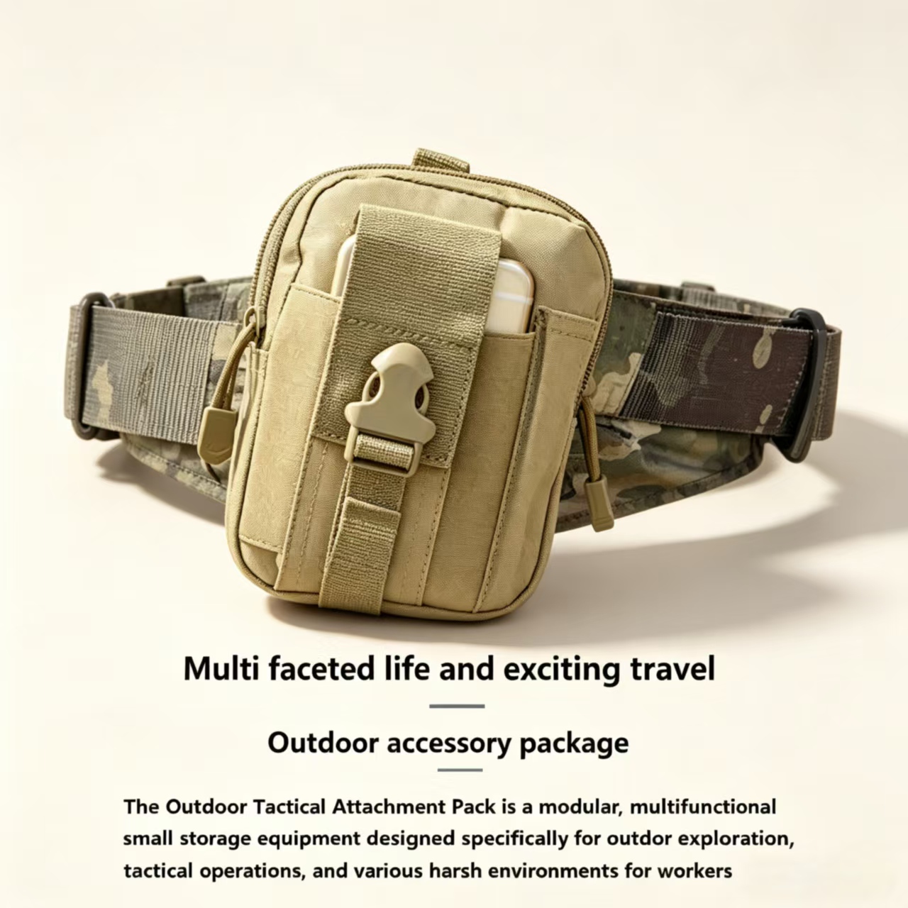 Kantong Pinggang Taktis MOLLE  - Edc Concealed Carry Belt ulasan dan harga