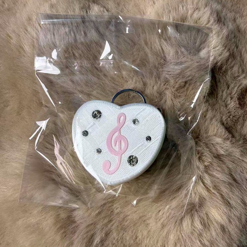 Pengatur Kabel Bentuk Hati Not - Cable Winder Keychain ulasan dan harga