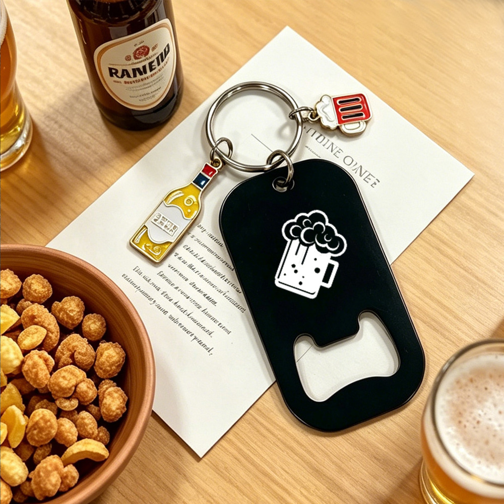 Pembuka Botol Baja Tahan Karat - Bottle Opener Keyring ulasan dan harga