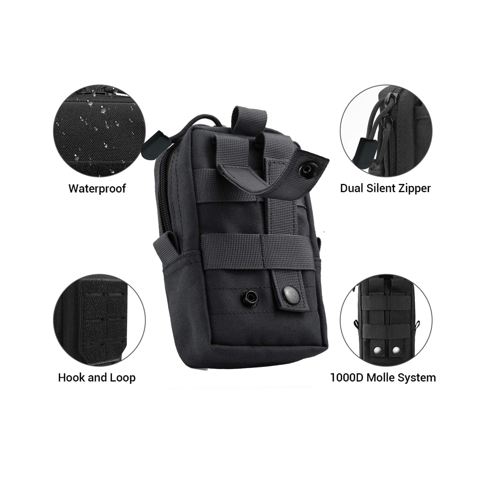 Tas pinggang kantong Molle Tak - Edc Carry Pocket ulasan dan harga