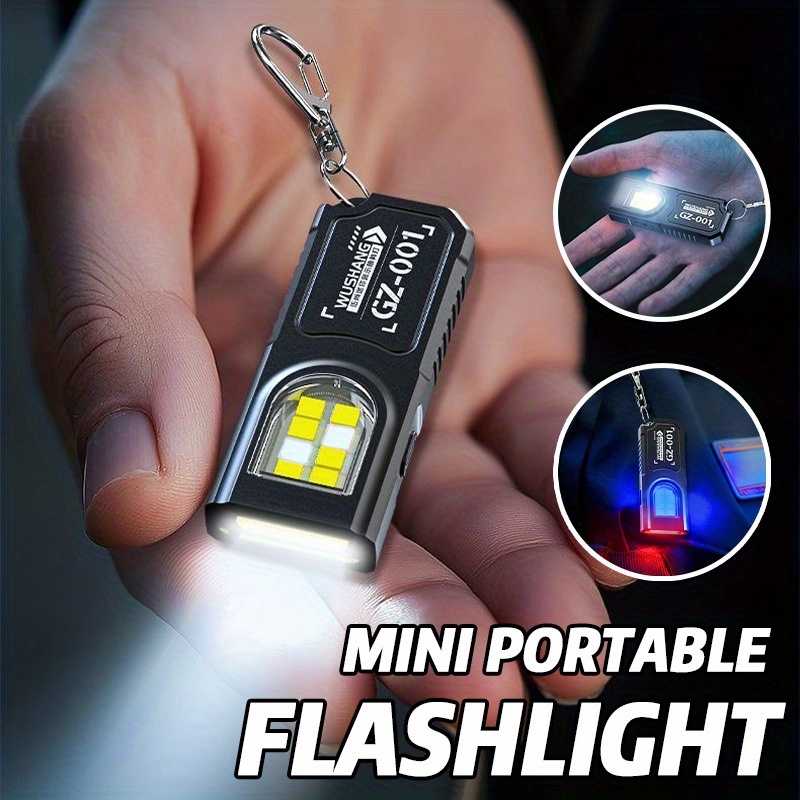 Senter Gantungan Kunci LED COB - Keychain Flashlight ulasan dan harga