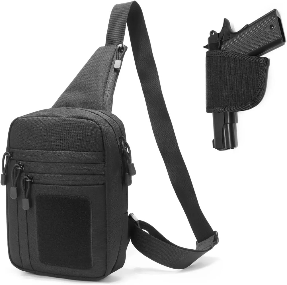 Tas Selempang Taktis Tersembun - Edc Concealed Carry Backpack ulasan dan harga
