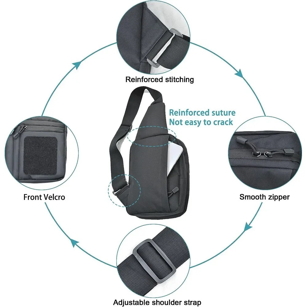 Tas Selempang Taktis Tersembun - Edc Concealed Carry Backpack ulasan dan harga