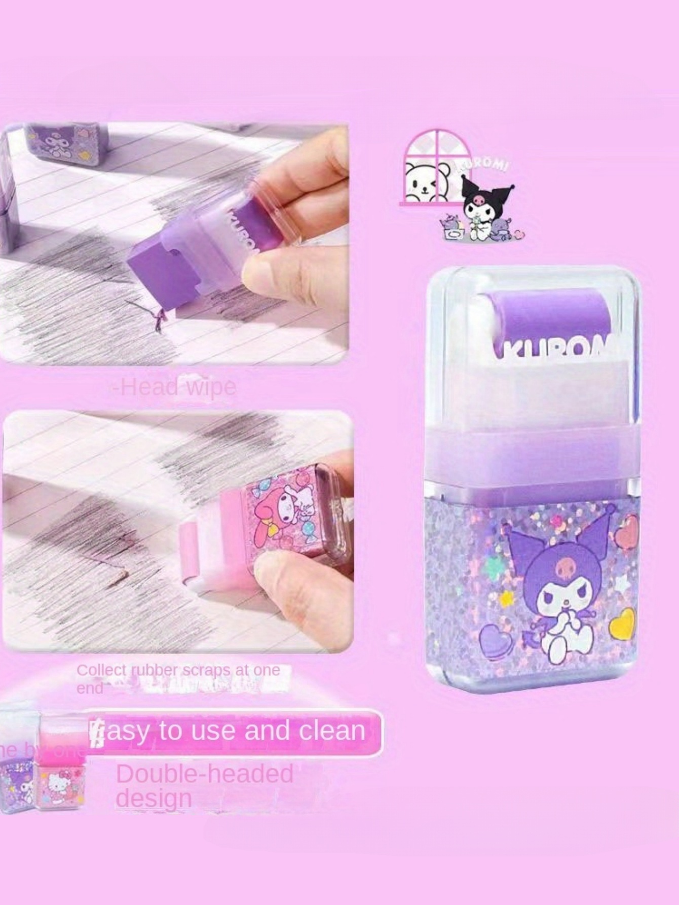 1pc Penghapus Hello My Melody  - Bottle Opener Keyring ulasan dan harga