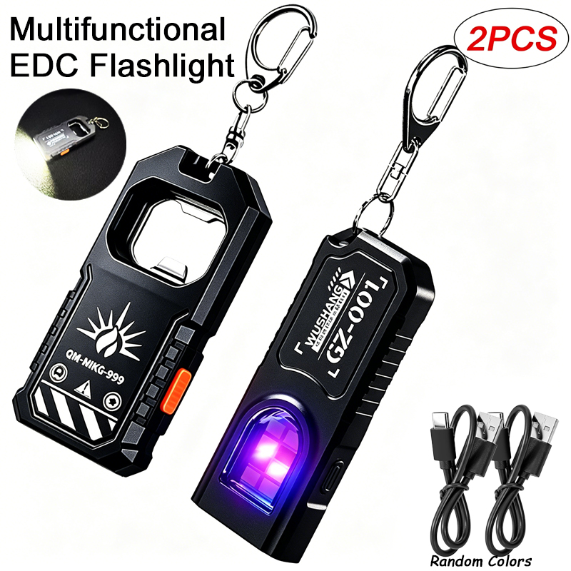 2 Buah Senter Gantungan Kunci  - Keychain Flashlight ulasan dan harga
