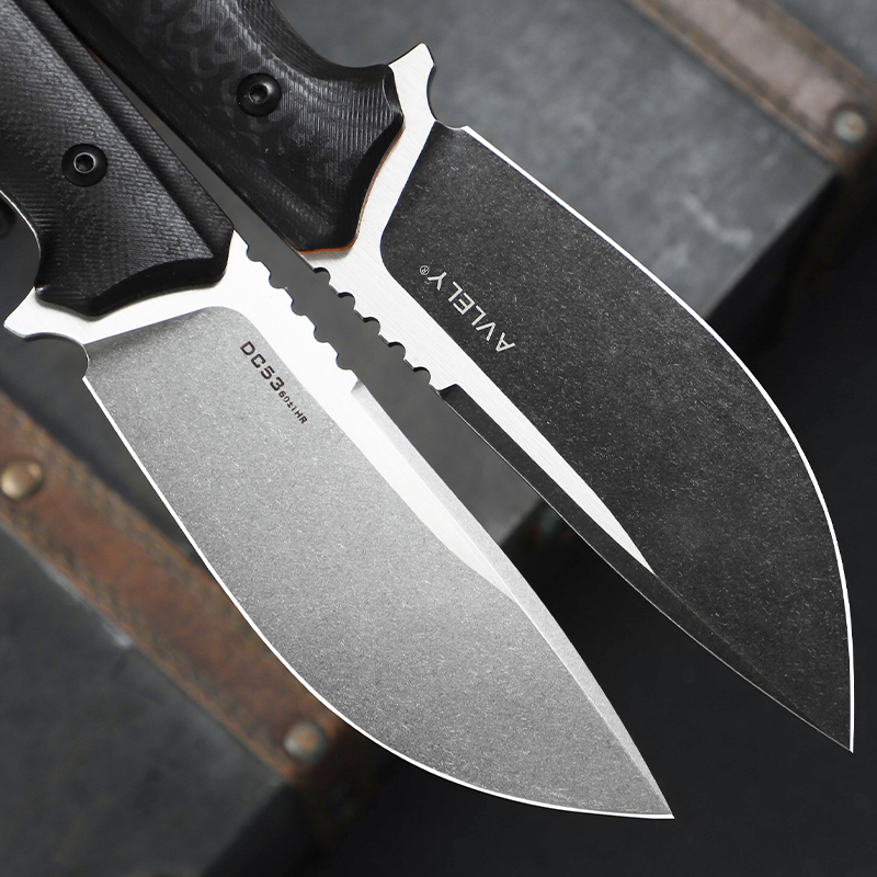 Pisau Lurus Bilah Tetap Baja D - Edc Fixed Blade Deep Carry ulasan dan harga
