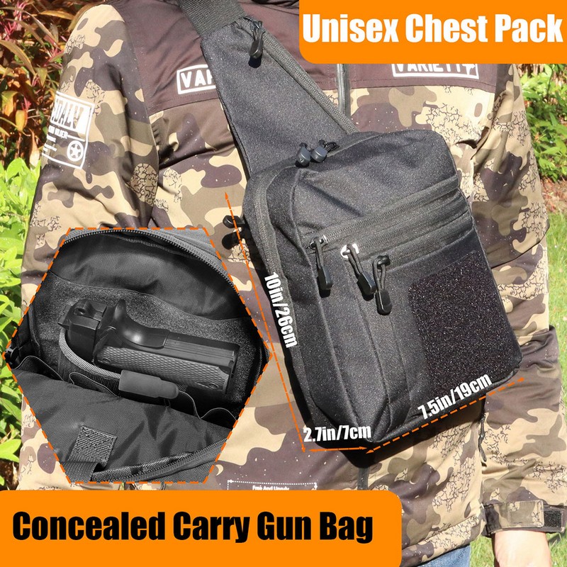 Tas Dada Taktis Baru Sarung Pi - Edc Carry Bag For Pistol ulasan dan harga