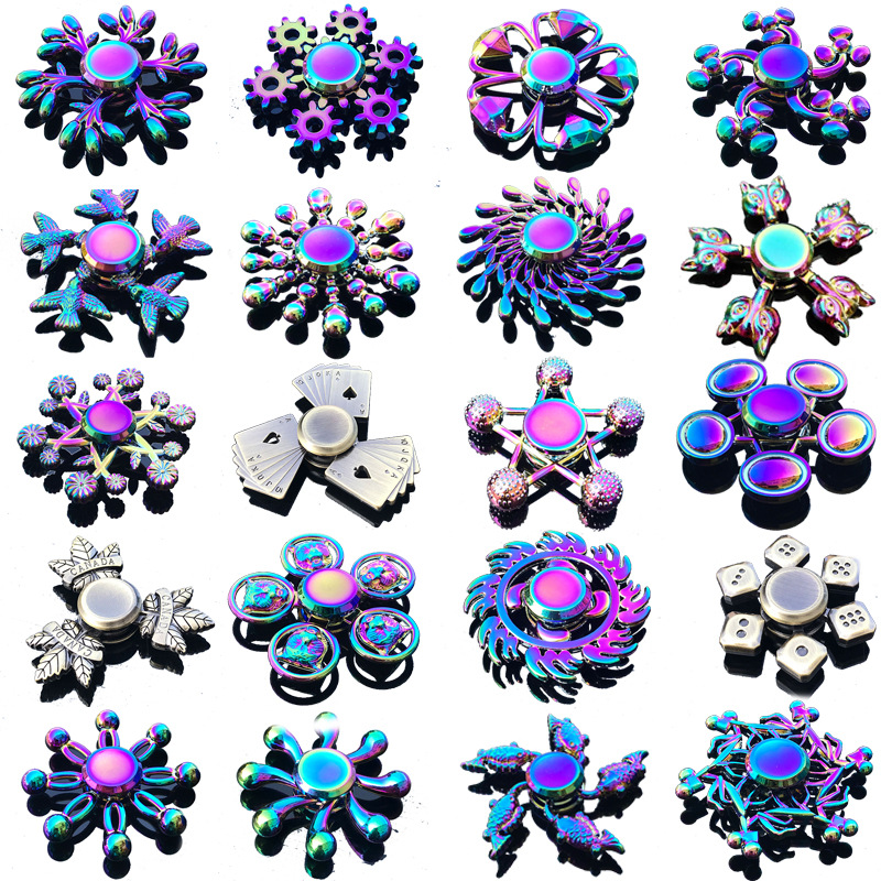 Fidget Spinner logam pelangi S - Fidget Spinner Bearing ulasan dan harga