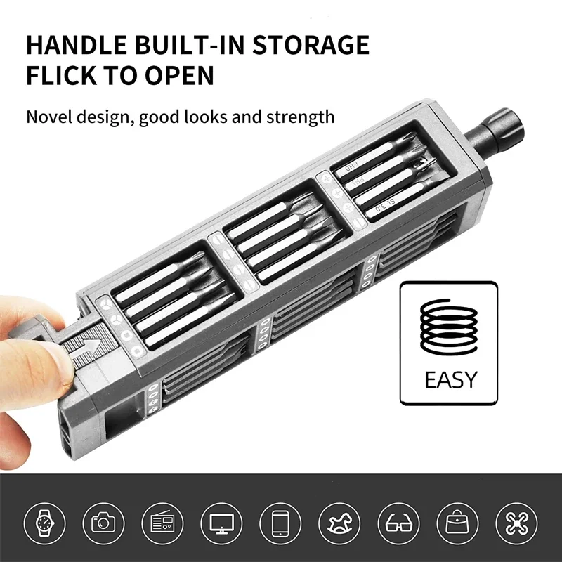 Set Obeng Presisi 8/25/30/40/4 - Micro Screwdriver Kit ulasan dan harga