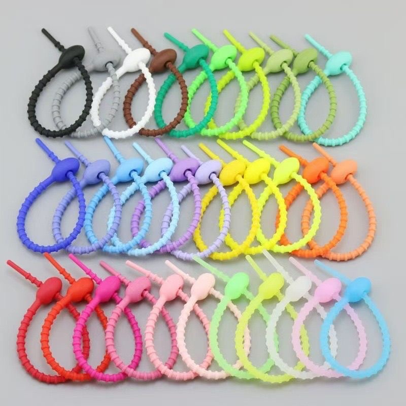 10/200 Buah Pengikat Kabel Sil - Cable Winder Keychain ulasan dan harga