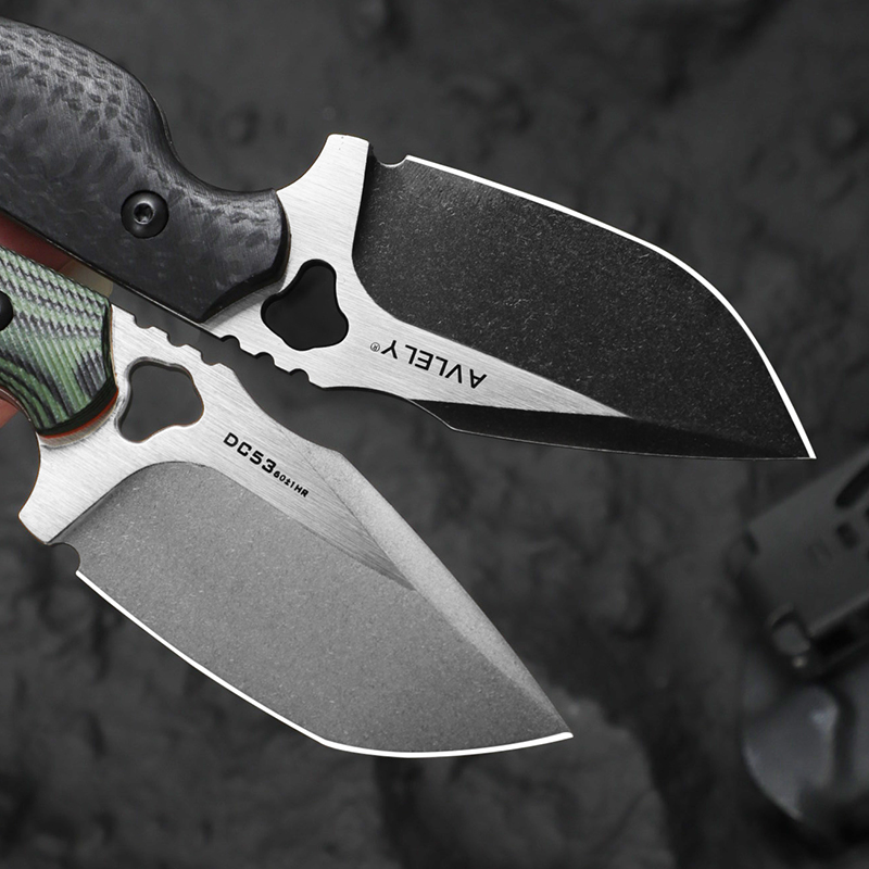 Pisau lurus baja DC53 dengan k - Edc Fixed Blade Deep Carry ulasan dan harga
