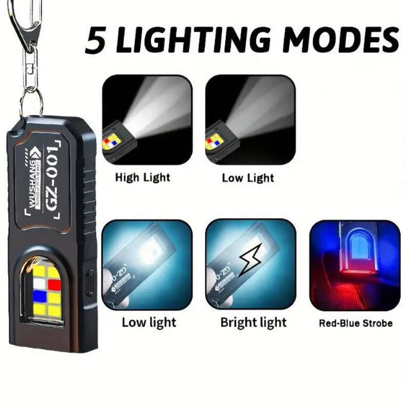 Senter Gantungan Kunci Multifu - Keychain Flashlight ulasan dan harga