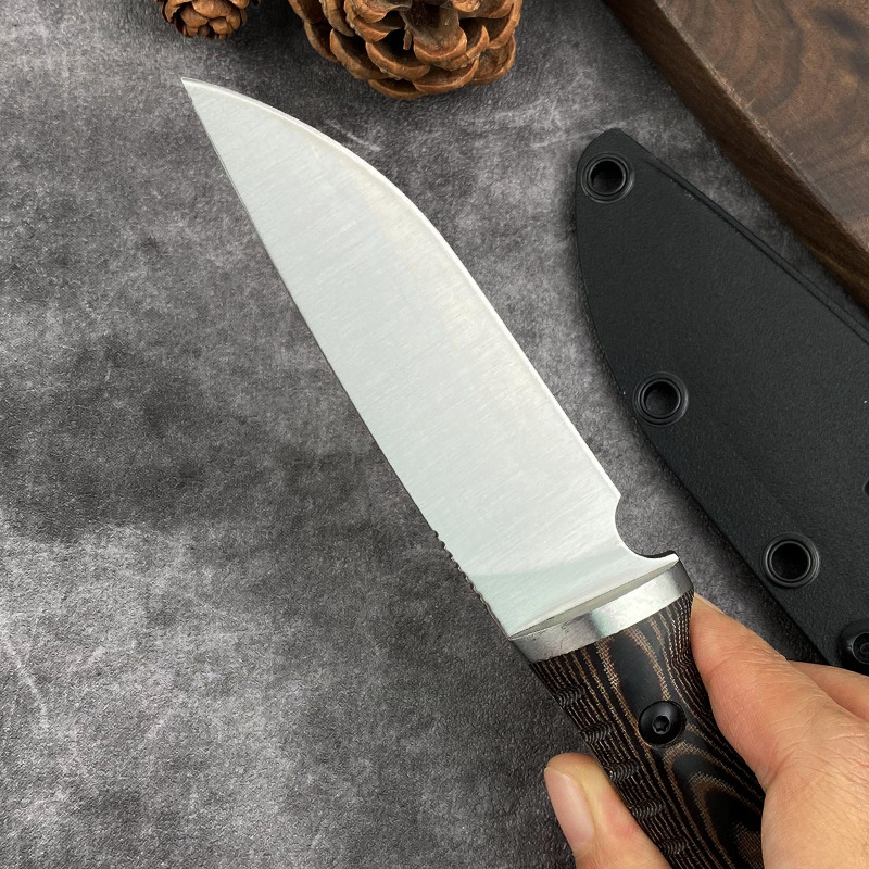 Pisau Lurus Bilah D2 Gagang G1 - Edc Fixed Blade Deep Carry ulasan dan harga