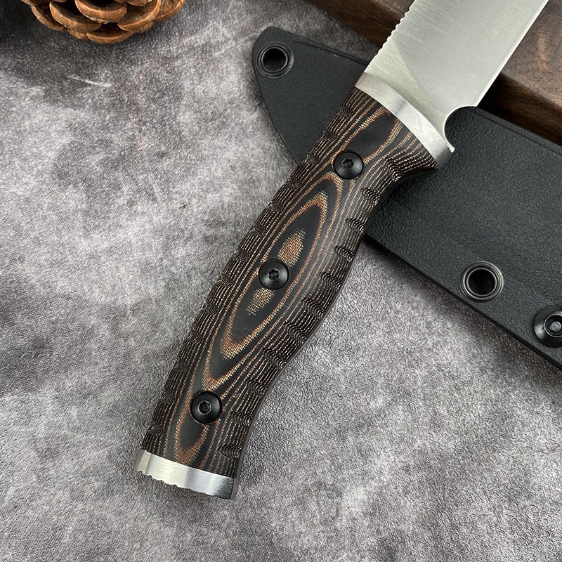 Pisau Lurus Bilah D2 Gagang G1 - Edc Fixed Blade Deep Carry ulasan dan harga