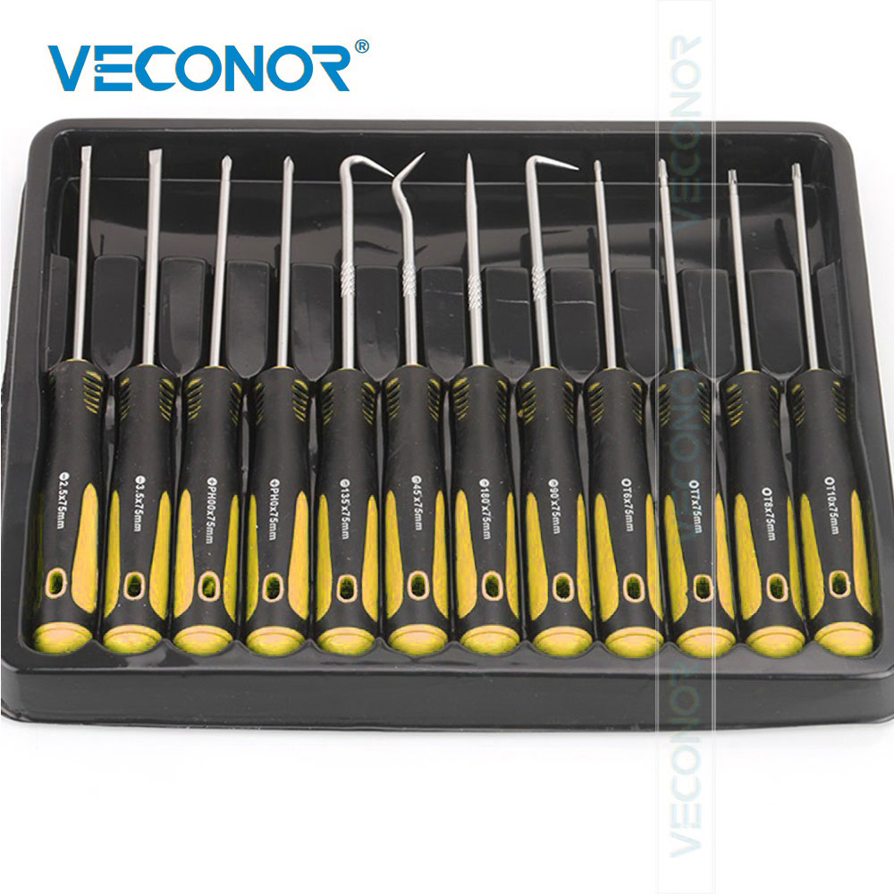 12 Buah Set Alat Pelepas O-rin - Micro Screwdriver Kit ulasan dan harga