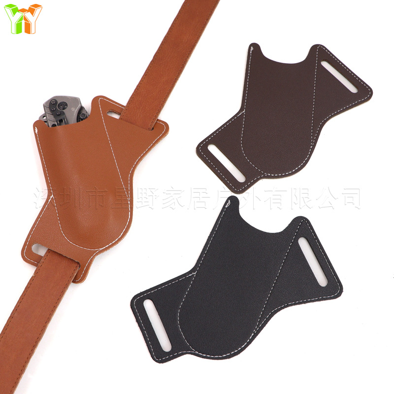 Kantong Peralatan Survival EDC - Leather Edc. Carry Pouch ulasan dan harga