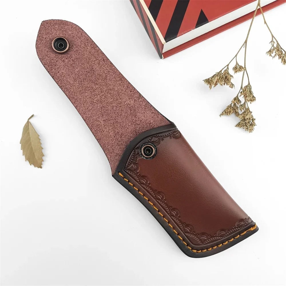 Sarung Pisau Kulit Asli Embos  - Leather Edc. Carry Pouch ulasan dan harga