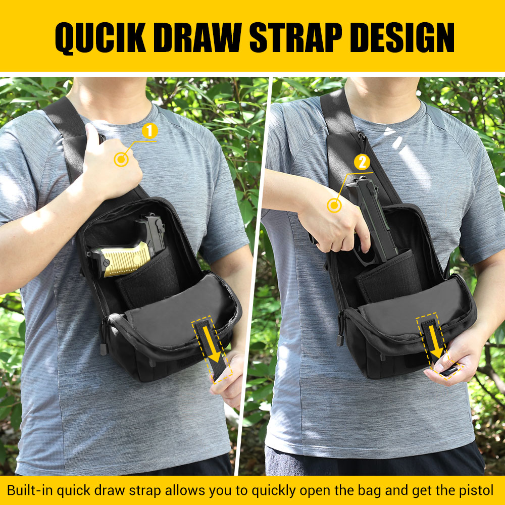 Tas Pistol Taktis, Sarung Pist - Edc Carry Bag For Pistol ulasan dan harga