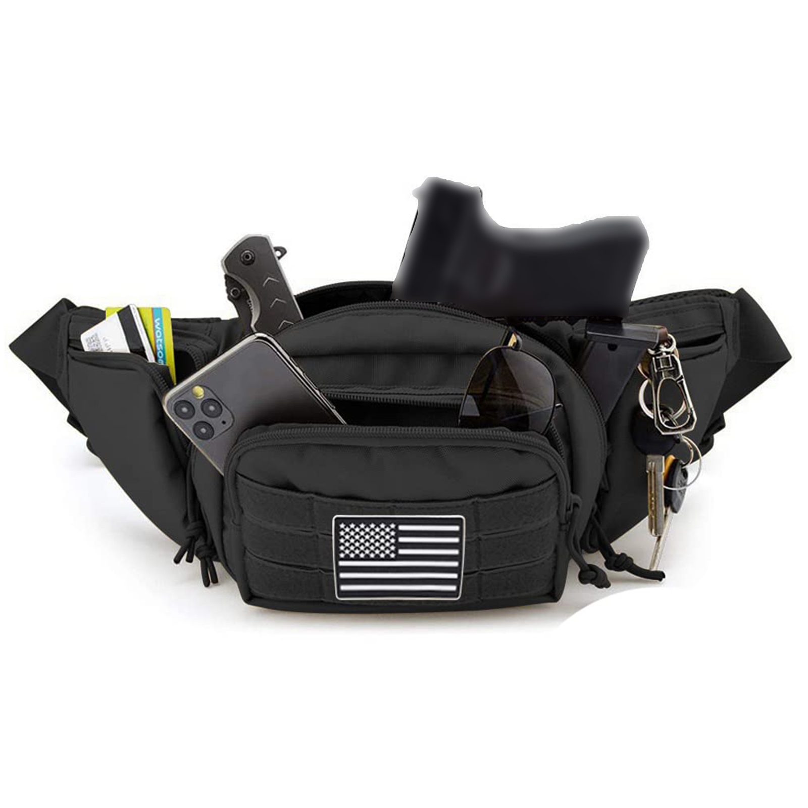 Tas Pinggang Taktis Sarung Pis - Edc Carry Bag For Pistol ulasan dan harga