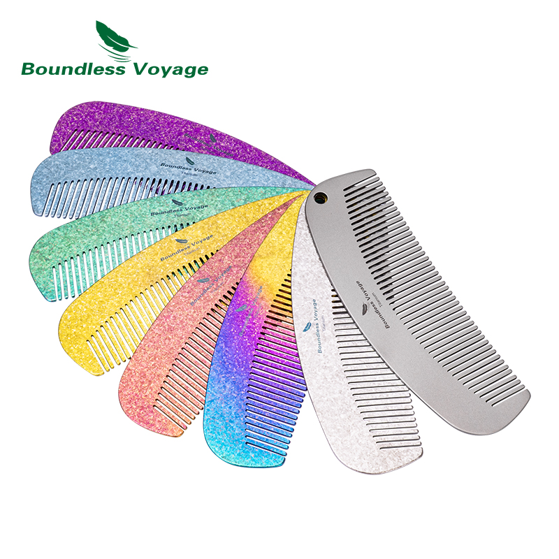 Sisir Rambut dan Jenggot Titan - Comb Pocket Titanium ulasan dan harga