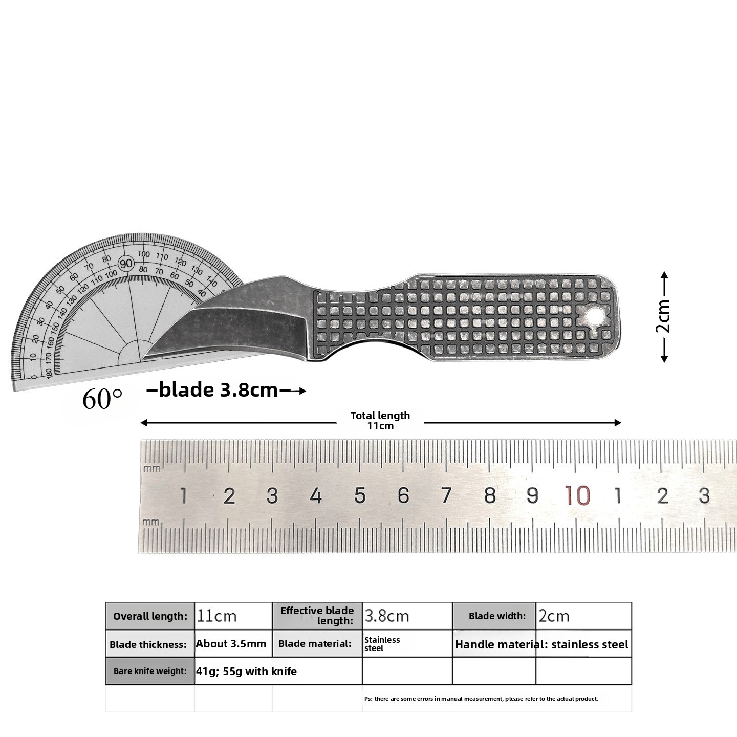 Pisau lipat kompak baru 2026 - - Edc Fixed Blade Deep Carry ulasan dan harga