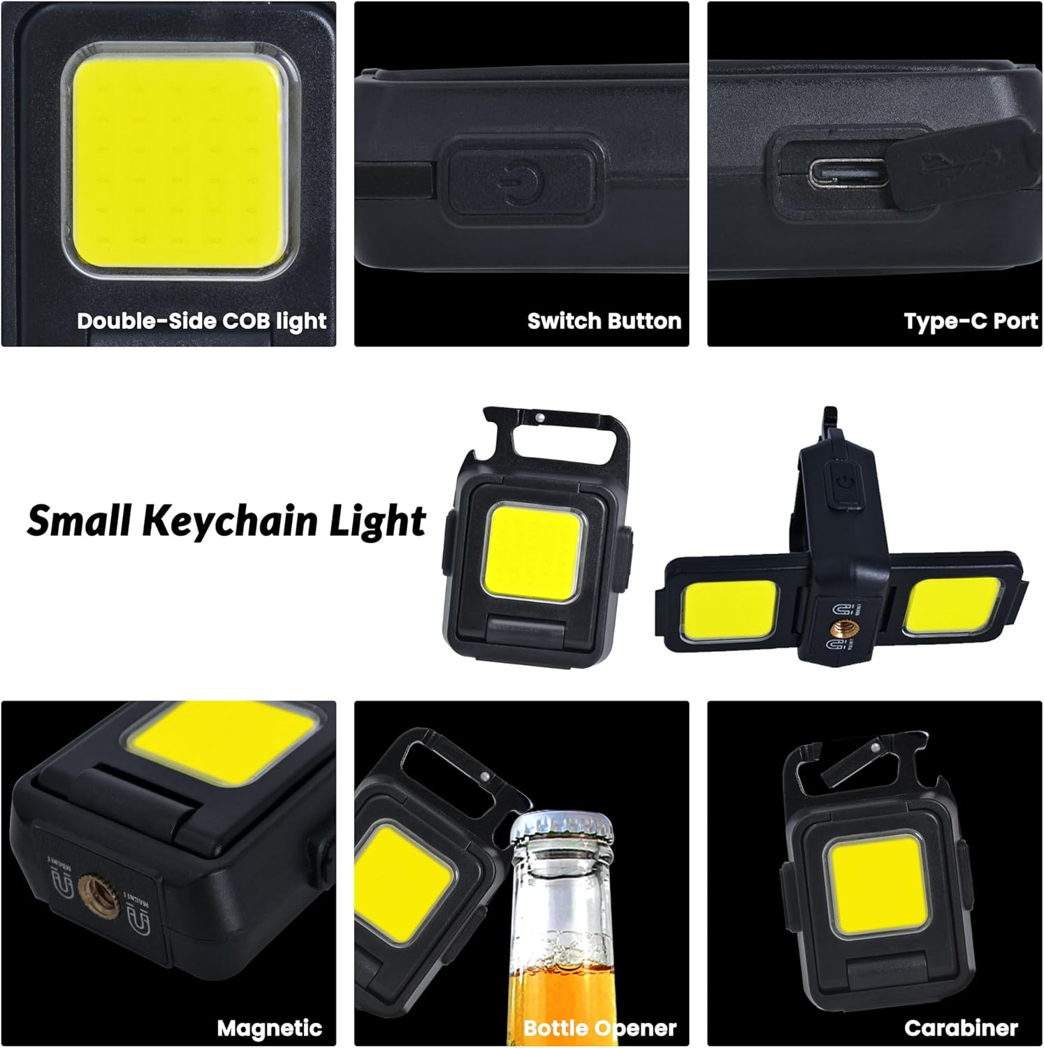 Lampu Gantungan Kunci Senter M - Keychain Flashlight ulasan dan harga