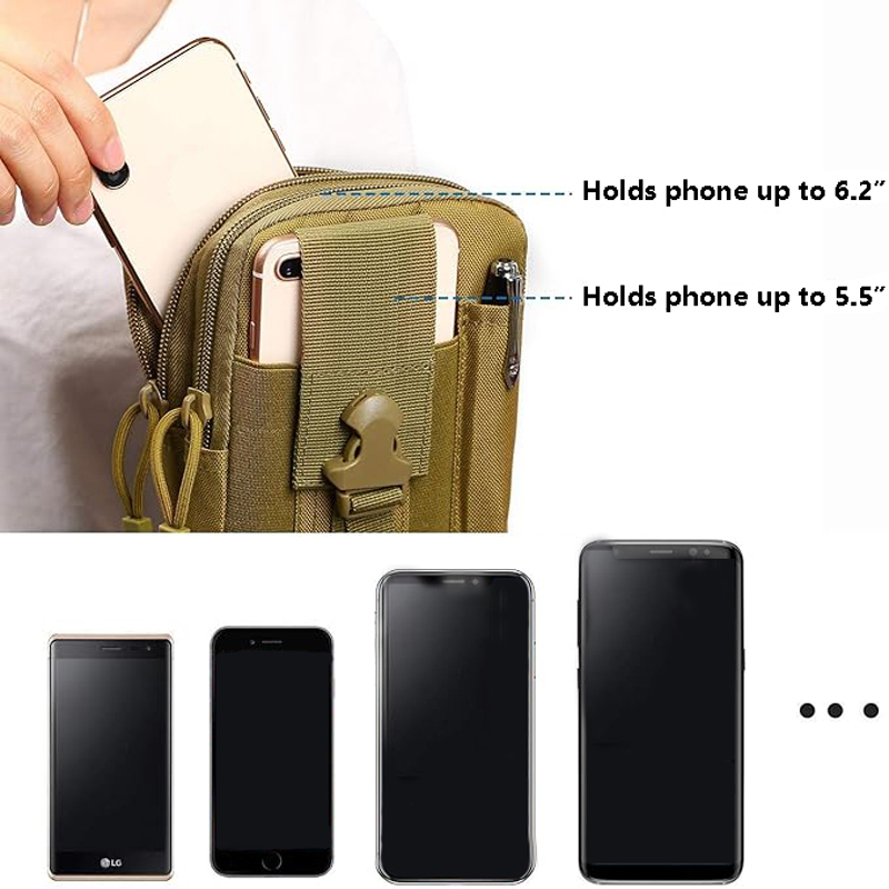 Tas Pinggang Kantong Molle Tak - Edc Carry Pocket ulasan dan harga