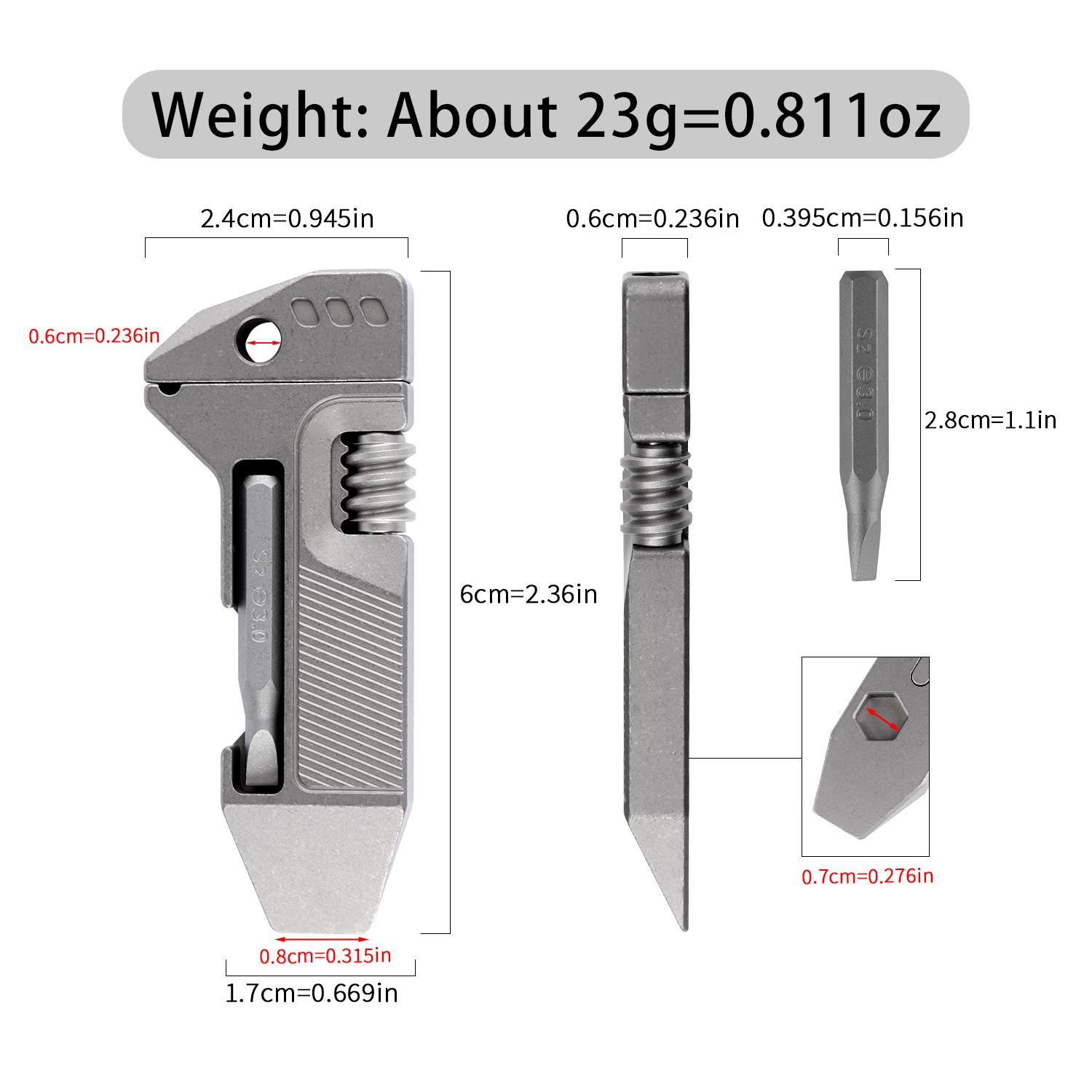 Alat Saku Multifungsi Mini dar - Edc Gear Every Day Carry ulasan dan harga